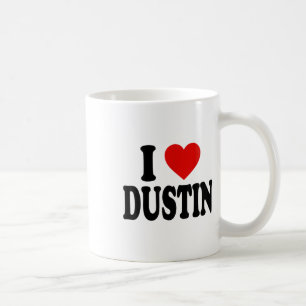 Ik hou van Dustin _1 Koffiemok
