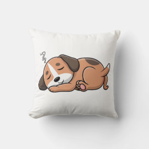 Ik hou van dutjes - slapende hond kussen