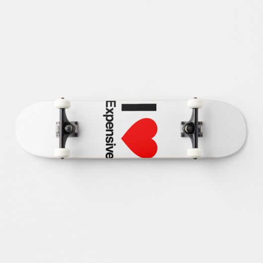 ik hou van duur skateboard (Horizontaal)