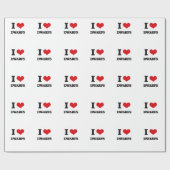 Ik hou van Dwarfs Cadeaupapier (Vlak)