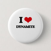 Ik hou van Dynamite Ronde Button 5,7 Cm (Voorkant)
