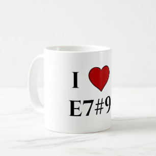 Ik hou van E7#9 Koffiemok