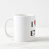 Ik hou van E7#9 Koffiemok (Links)