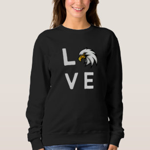Ik hou van Eagles America Eagle Bird Trui