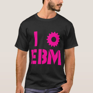 Ik hou van EBM Hot Pink T-shirt