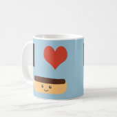Ik hou van Eclairs Koffiemok (Voorkant links)