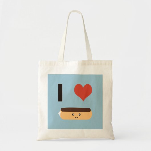 Ik hou van Eclairs Tote Bag (Voorkant)