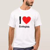 Ik hou van ecologen t-shirt (Voorkant)