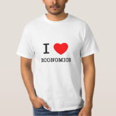 Ik hou van Economie T-shirt (Voorkant)