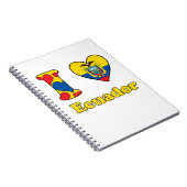 Ik hou van Ecuador Notitieboek (Rechterzijde)