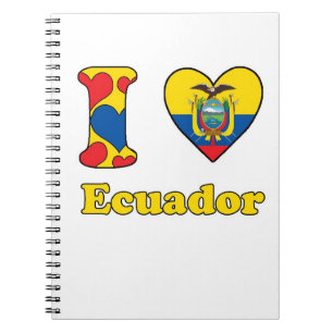 Ik hou van Ecuador Notitieboek
