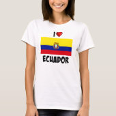 Ik hou van Ecuador T-shirt (Voorkant)