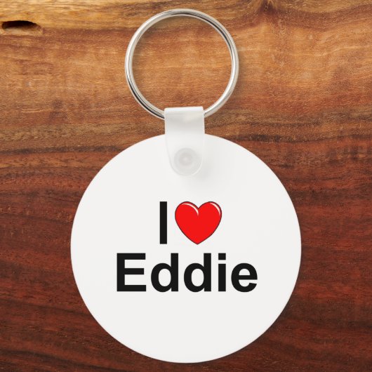 Ik hou van Eddie Sleutelhanger (Voorkant)
