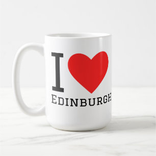 Ik hou van Edinburgh Koffiemok