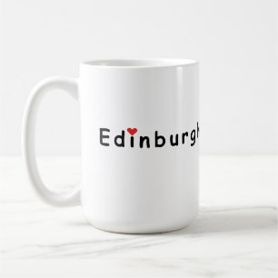 Ik hou van Edinburgh Koffiemok