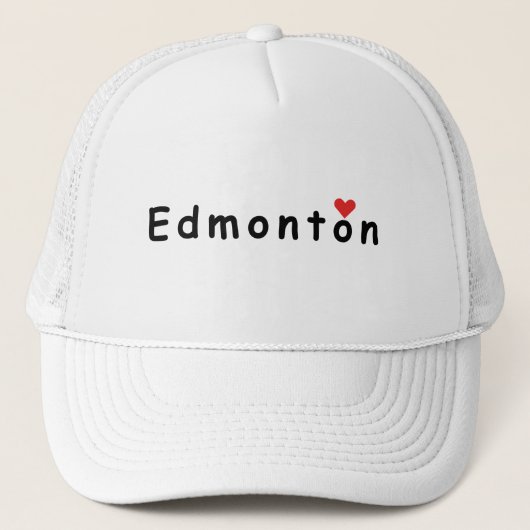 Ik hou van Edmonton Trucker Pet (Voorkant)