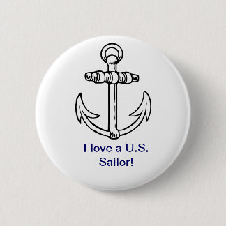 Ik hou van een Amerikaanse Button