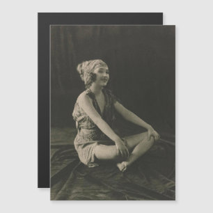 Ik hou van een arme meid meisje zitten cross benen