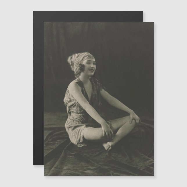 Ik hou van een arme meid meisje zitten cross benen (Voorkant / Achterkant)