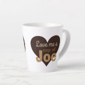 Ik hou van een beker van Joe Latte Mok (Rechterhoek)