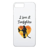 Ik hou van een brandweerman Case-Mate iPhone case (Achterkant)