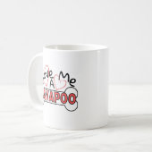 Ik hou van een Cavapoo | Cavoodle | I Heart Cavapo Koffiemok (Voorkant links)