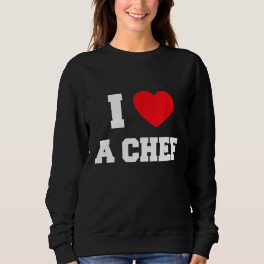 Ik hou van een chef-kok trui (Voorkant)