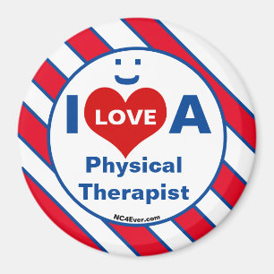 Ik hou van een Fysieke Therapistische glimlach van Magneet