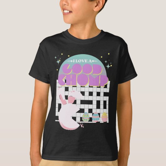 Ik hou van een goede Chomp Pasen T-shirt (Voorkant)