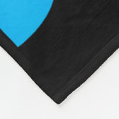 Ik hou van een goede dump grappige snowboarden lie fleece deken (Hoek)