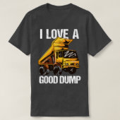 Ik hou van een goede pomp t-shirt (Design voorkant)