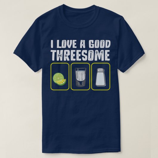 Ik hou van een goede Threous Tequilla Bartender Gi T-shirt (Design voorkant)