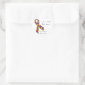 Ik hou van een kind met Autisme Sticker (Tas)