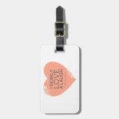 Ik hou van een Laugh, Jane Austen Quote Bagagelabel (Voorkant verticaal)