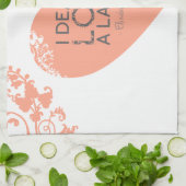 Ik hou van een Laugh, Jane Austen Quote Theedoek (Gevouwen)