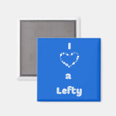 Ik hou van een Lefty Magneet (Voorkant / Achterkant)