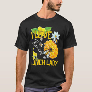 Ik Hou Van Een Lunch Dames Bij Bij Keuken School E T-shirt