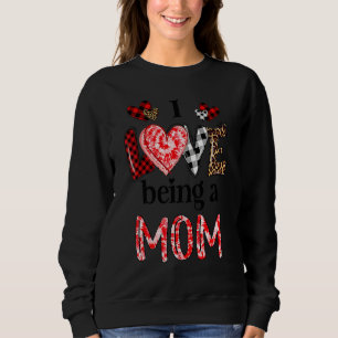 Ik hou van een mama Lopard Happy Moederdag. Trui