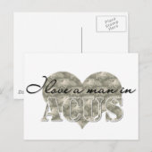 Ik hou van een man in ACU's Briefkaart (Voorkant / Achterkant)