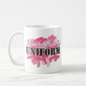 Ik hou van een Man in uniform Koffiemok (Links)