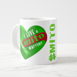 Ik hou van een Mito-krijger Grote Koffiekop