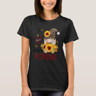 Ik hou van een nonna Herfst die een najaar wordt v T-shirt