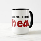 Ik hou van een Redhead Mok (Voorkant rechts)