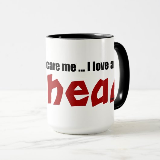 Ik hou van een Redhead Mok (Voorkant rechts)