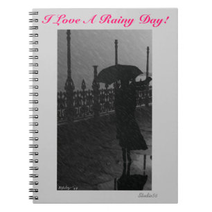 Ik hou van een regenachtige dag, Journal Notitieboek