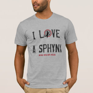 Ik hou van een sfonx t-shirt