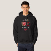 Ik hou van een SLP Speech Therapy Pathologist Vale Hoodie (Voorkant volledig)