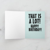 IK HOU VAN EEN VETTE KIND VAN CAKE BIRTHDAY KAART (Binnen)