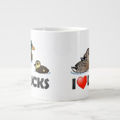 Ik hou van eenden grote koffiekop (Voorkant)