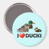 Ik hou van eenden magneet (Voorkant / Achterkant)